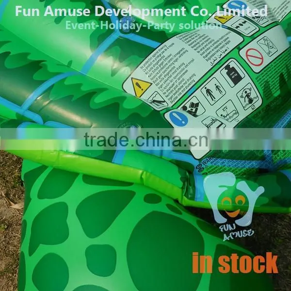 PVC factory price turtle design animal pool float inflatable donut