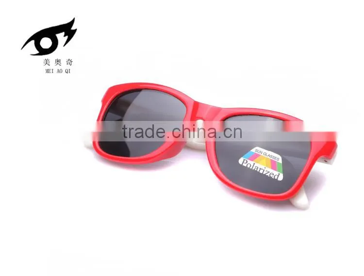 New product Manufacturers selling silicone polarizing sunglasses cute kids glasses