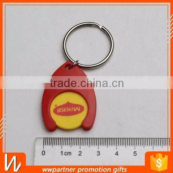 2.3 cm Your Custom Logo Plastic Token for Shopping Cart
