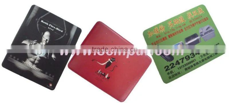 Promotional gift Rubber mouse mat with printing logo