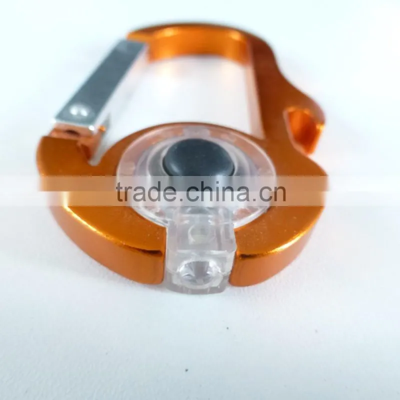 LED carabiners metal bottle opener