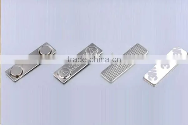 blank magnetic name badge