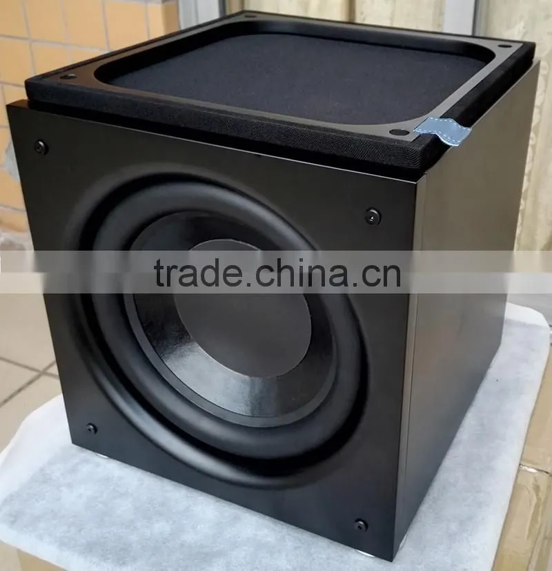 Smart Home Audio 10 Inch MDF Wooden Powered Subwoofer