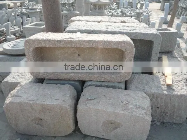 antique stone planter