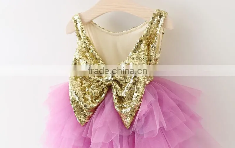 Children Frock Model Baby Girl Wedding Dress Designer One Piece Party Dress