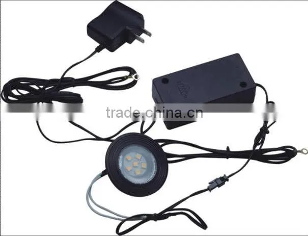 6 led car light with touch switch