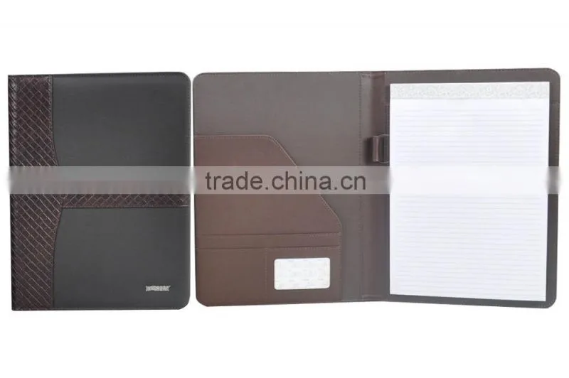 Best quality Cheapest PU leather portfolio stationery products