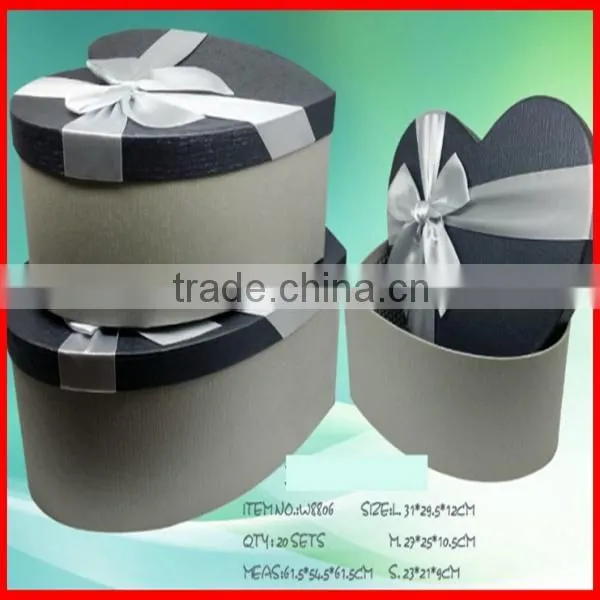 Beautiful Design Delicate Paper Heart Boxes Wholesale