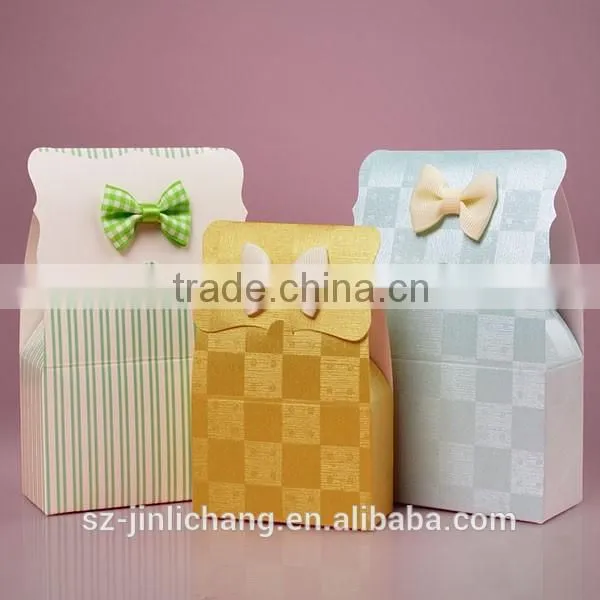 Wholesale custom different size clear box gift wedding candy