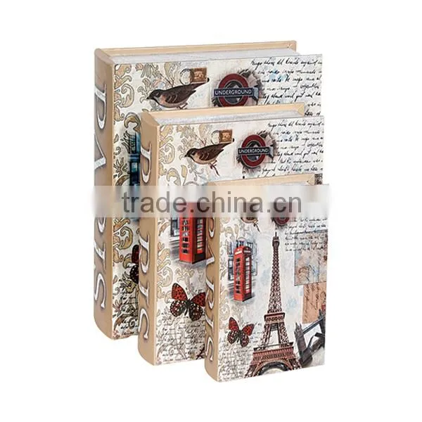 antique book style box