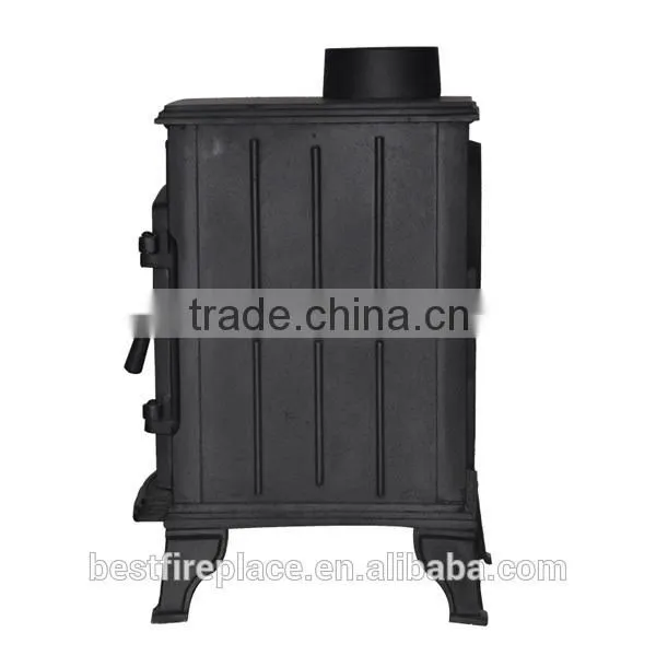 5kw eco-friendly high quality matt black solid fuel stove