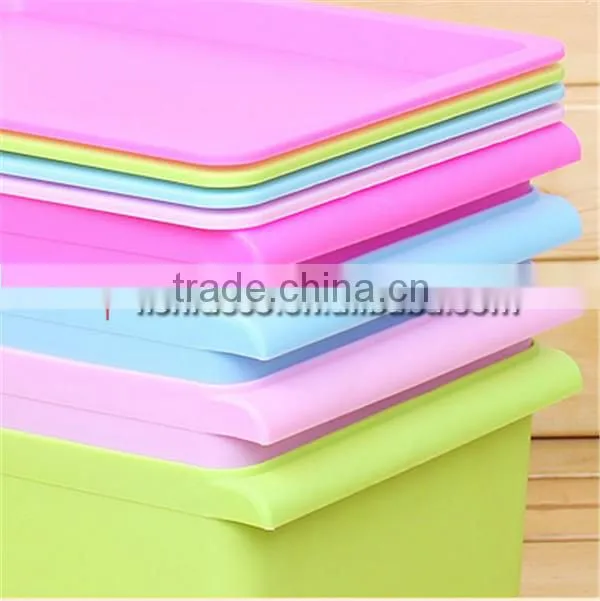 Colorful Foldable Storage Box Plastic Storage Box