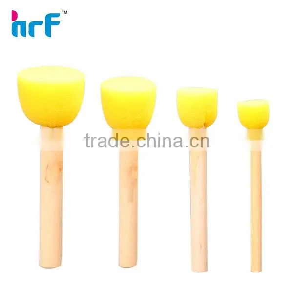 kid plastic smile shaped paint brush