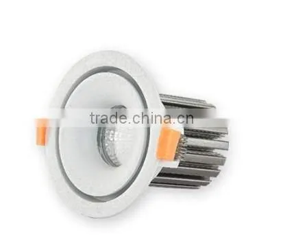 ONCL-B301OR dimmable 8w/12w cob led indoor recessed spotlight ceiling lamp