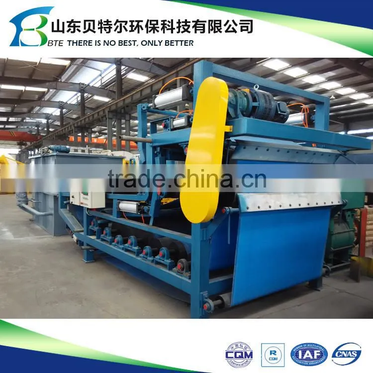 Better Brand Belt Filter Press for various sludge dewatering
