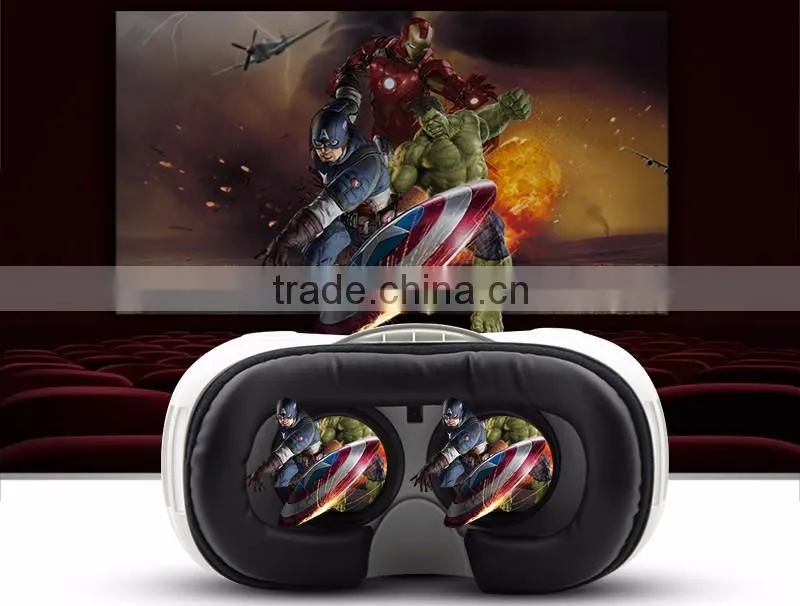 newest VR headset 3D virtual reality glasses all in one 3D vr box