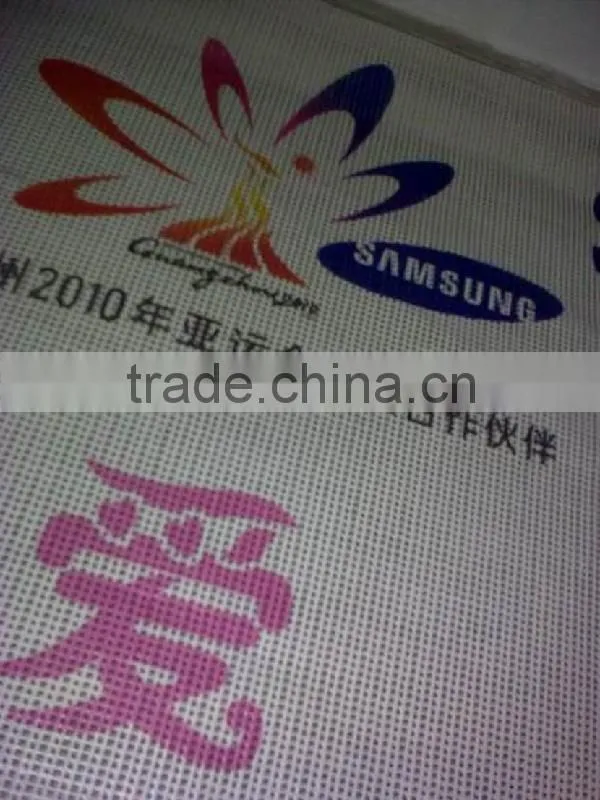 outdoor advertising mesh banner printing/Perforated flex banner/Full color Fence mesh banner