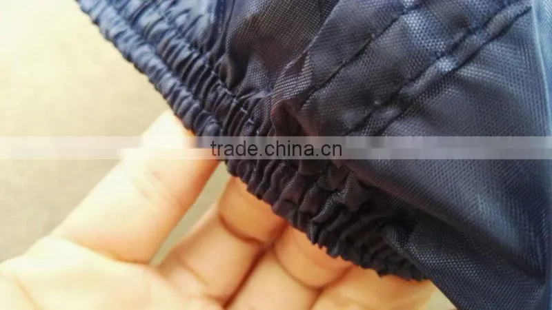 190T polyester blue waterproof motorbike UV Protective breathable outdoor cover