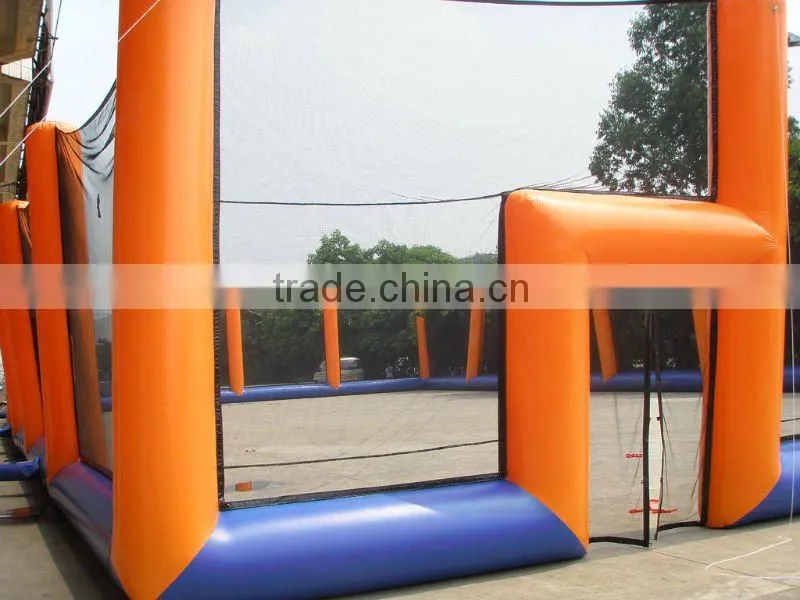 Sports arena paintball netting Field Inflatable bunker games Ground
