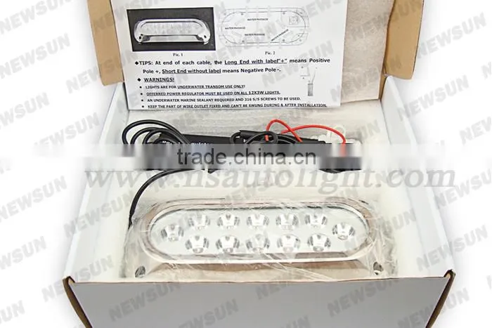 36w 1600lm 12v High Quality Marine Pendant Light, LED Pool Light For Yacht/Boat