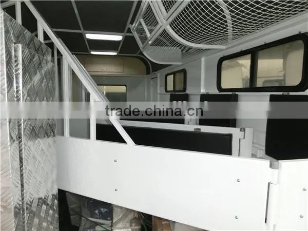 2015 Deluxe 2 horse trailer with Fiamma awning