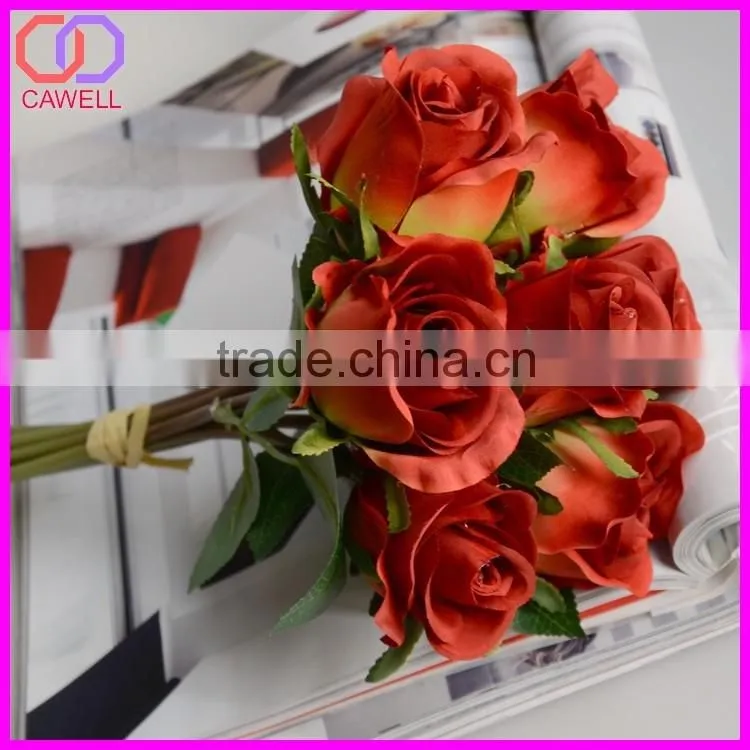 wholesale white artificial silk roses flowers