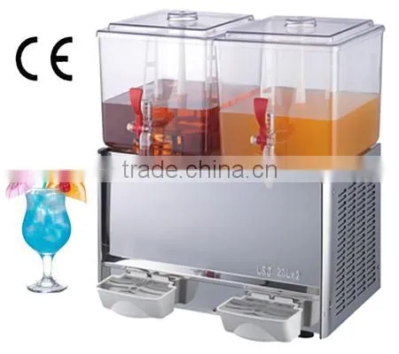 2014 New type good quality juice concentrate dispenser (LRSJ-20L*2)