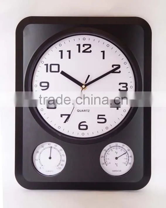 Wall Clock With Weather Station YZ-8962B