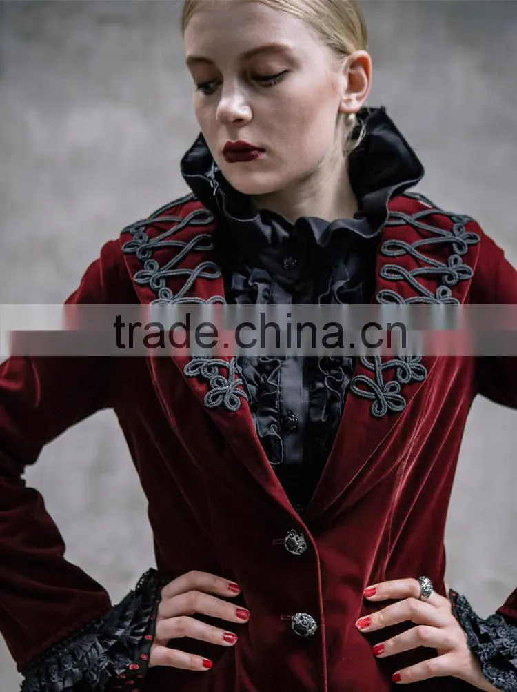 Devil fashion 2015 ladies gothic jacket CT00302