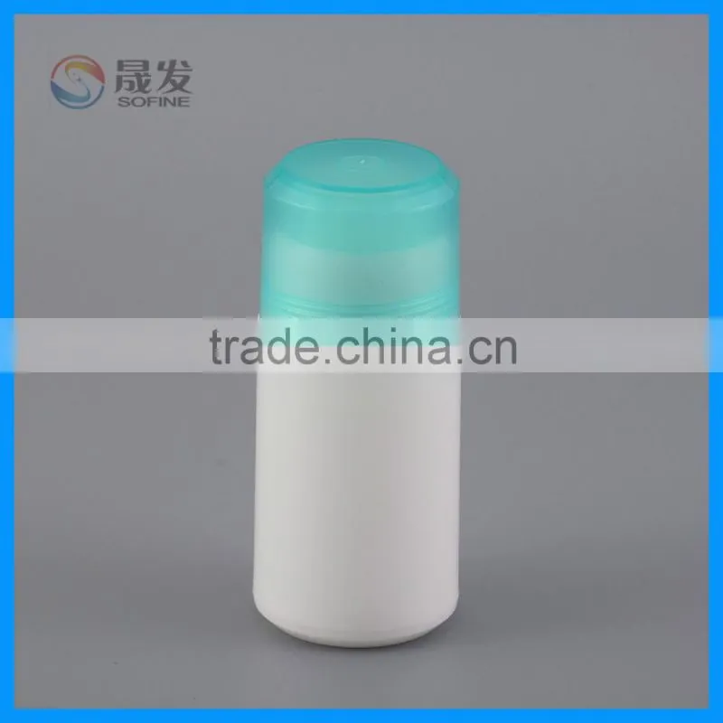 Double wall roll on deodorant bottle