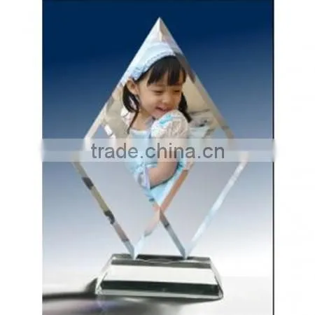 Natural crystal frame