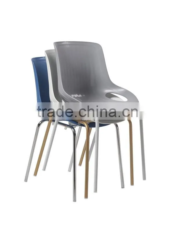 new design leisure chair cheap stackable plastic chair HC-N020