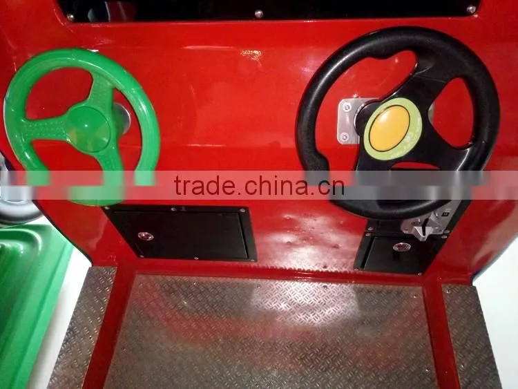 Happy Child's love kids coin operated game machine MP4 kiddie ride Italy racing