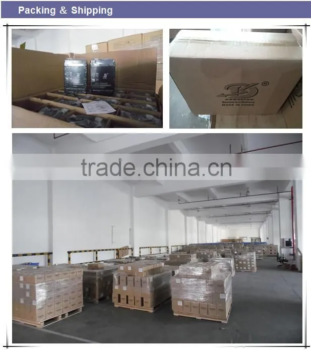 Factory direct sale kanglida AGM gel vrla rechargeable battery for UPS