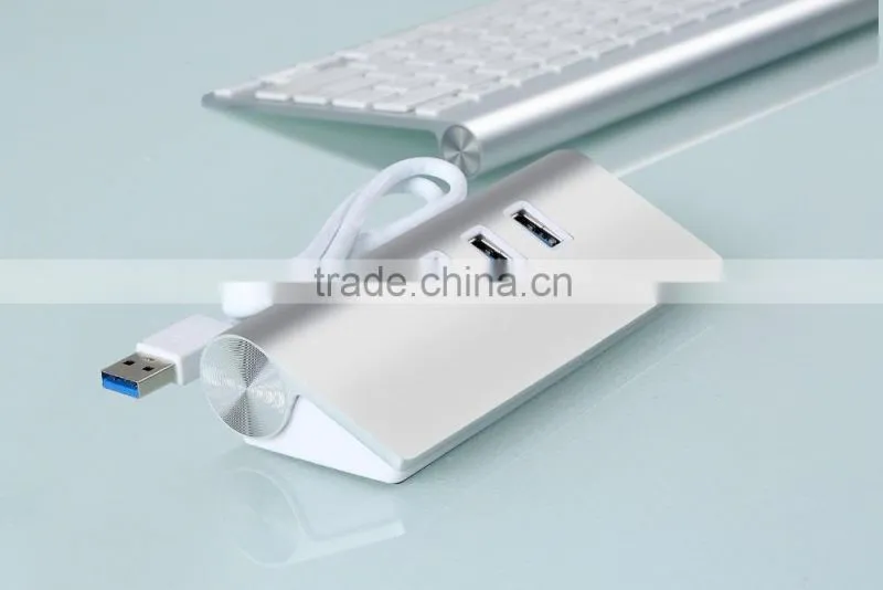 High-speed High-speed usb 3.0 hub with 1 Rj45 Gigabit Ethernet LAN Wired Network Adapter for Mac,iMac,MacBook Pro Air and any pc