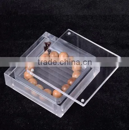 frost acrylic jewellry box acrylic display jewelry box
