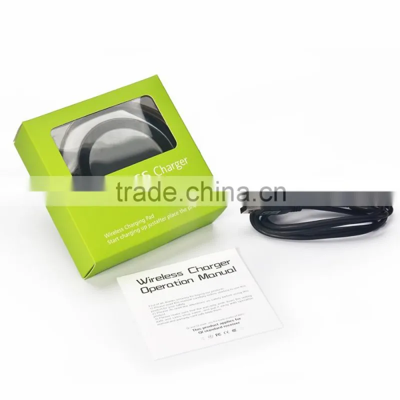 Qi Wireless charger Genuine PAD for samsung galaxy s6 edge, wireless charger for Samsung Galaxy S6 & S6 Edge black white colors