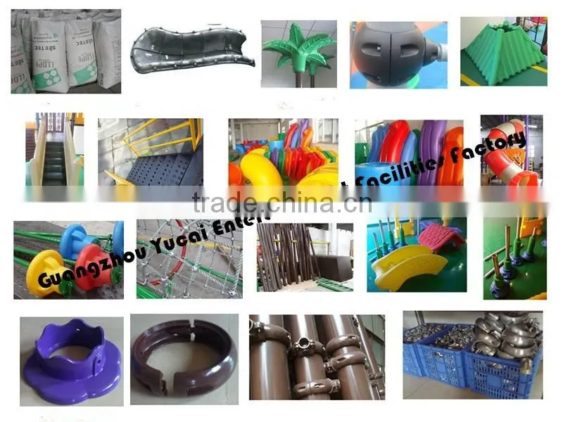 children plastic slides outdoor game gym playground equipment for sale