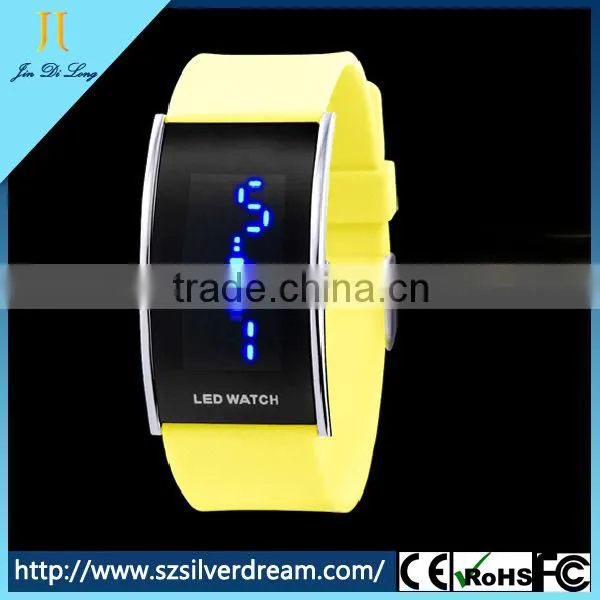 Mens Watches Stainless Steel Back Water Resistant led Watch