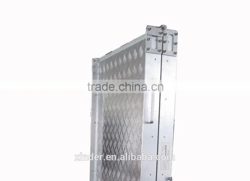 BMWR-2 Aluminum Folding Wheelchair Ramp for Van 350 loading
