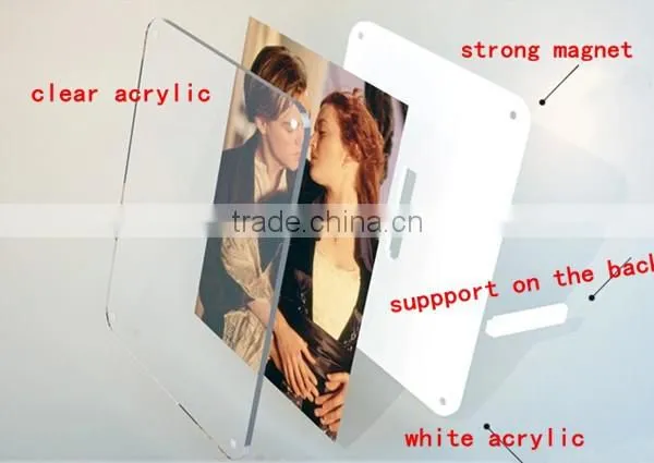 desktop acrylic photo display frames