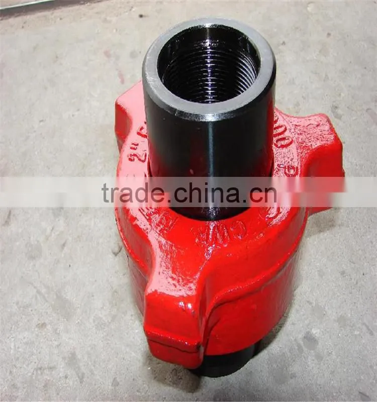 2" UNION HAMMER WECO 1502 BOX AND BOX THREAD FOR API Pipe line