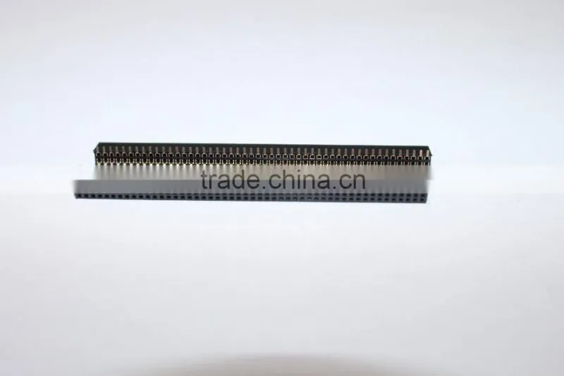 1.27mm double row smt Female header 40 pin