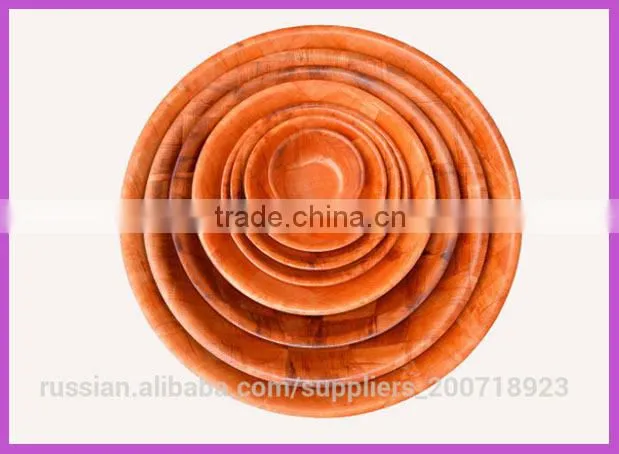 Olive wood made,Brown salad bowl,Wooden bowl