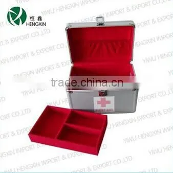 HX-Z034,small medical vanity case,aluminum first aid cases health care kit bags