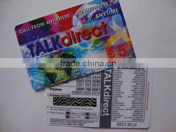 High Quality Magnetic strip Card
