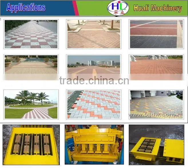 Huali brand Paver Concrete Block machine for sale QTF3-20