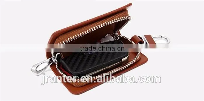 Hot Sale cow leather car key case for various kinds of car keys