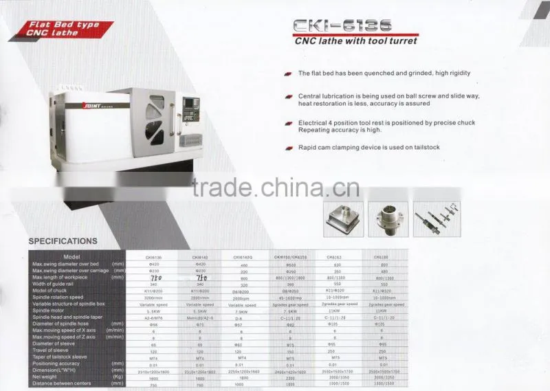 CNC Machine CKI-6136