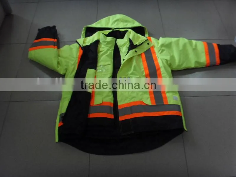 High Visibility Reflective Safety Jacket 3pieces